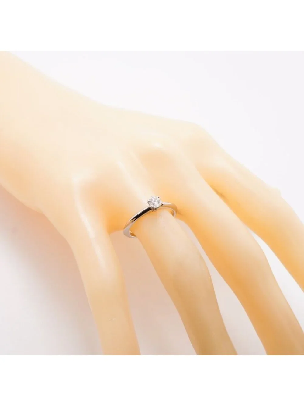 Tiffany & Co Ring Solitaire Platinum Diamond